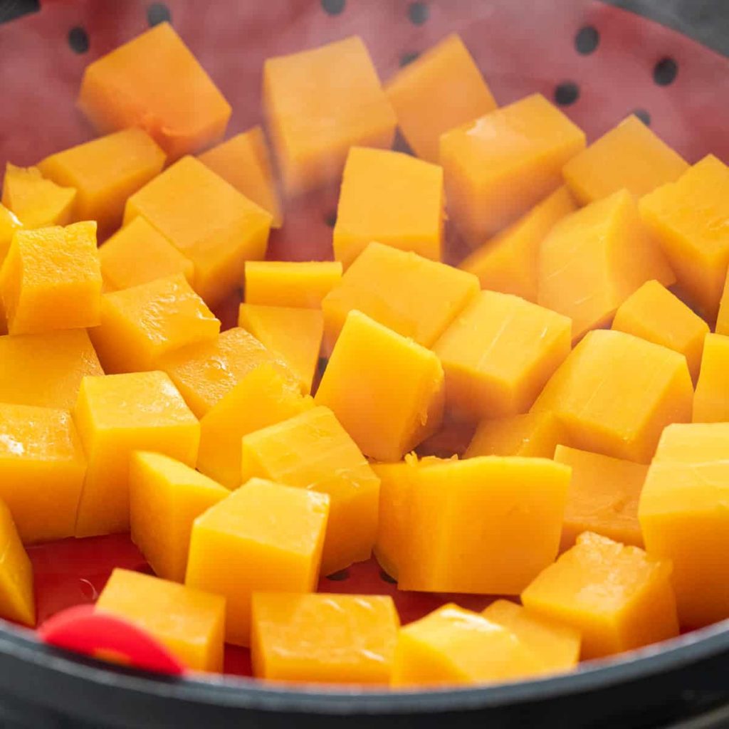  squash on stove