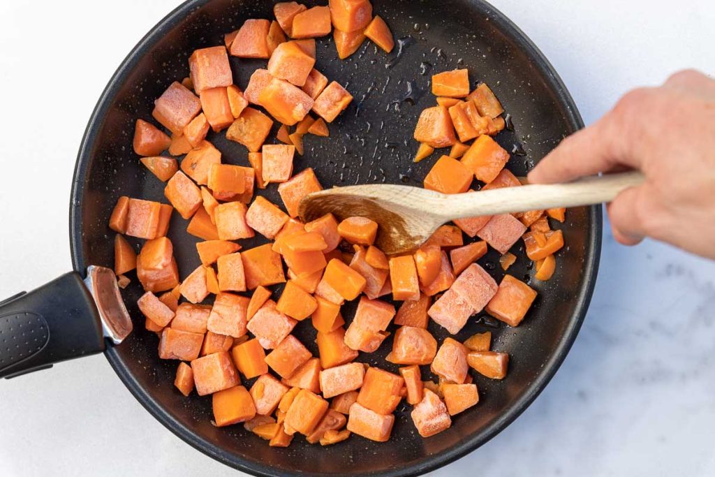 cook butternut squash on stove