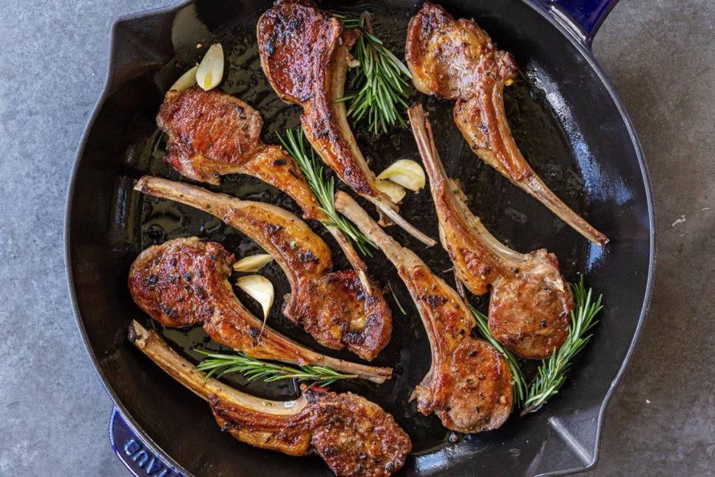 cook lamb chops on stove