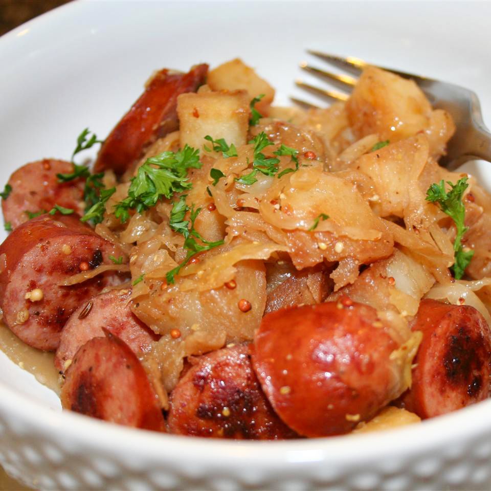  cook sauerkraut on stove