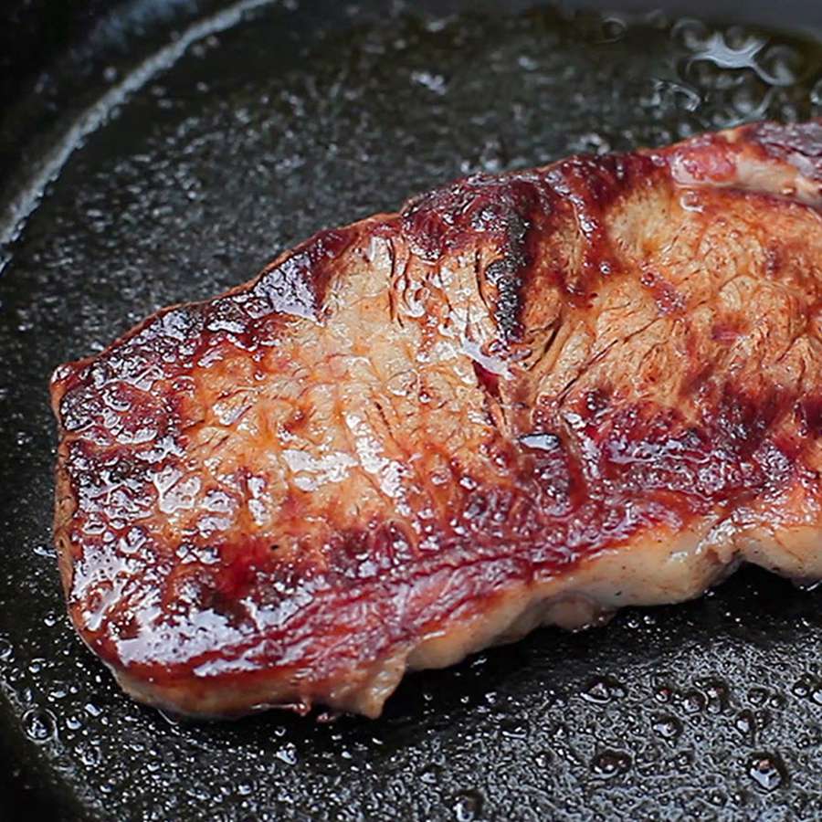 cook thin steak on stove