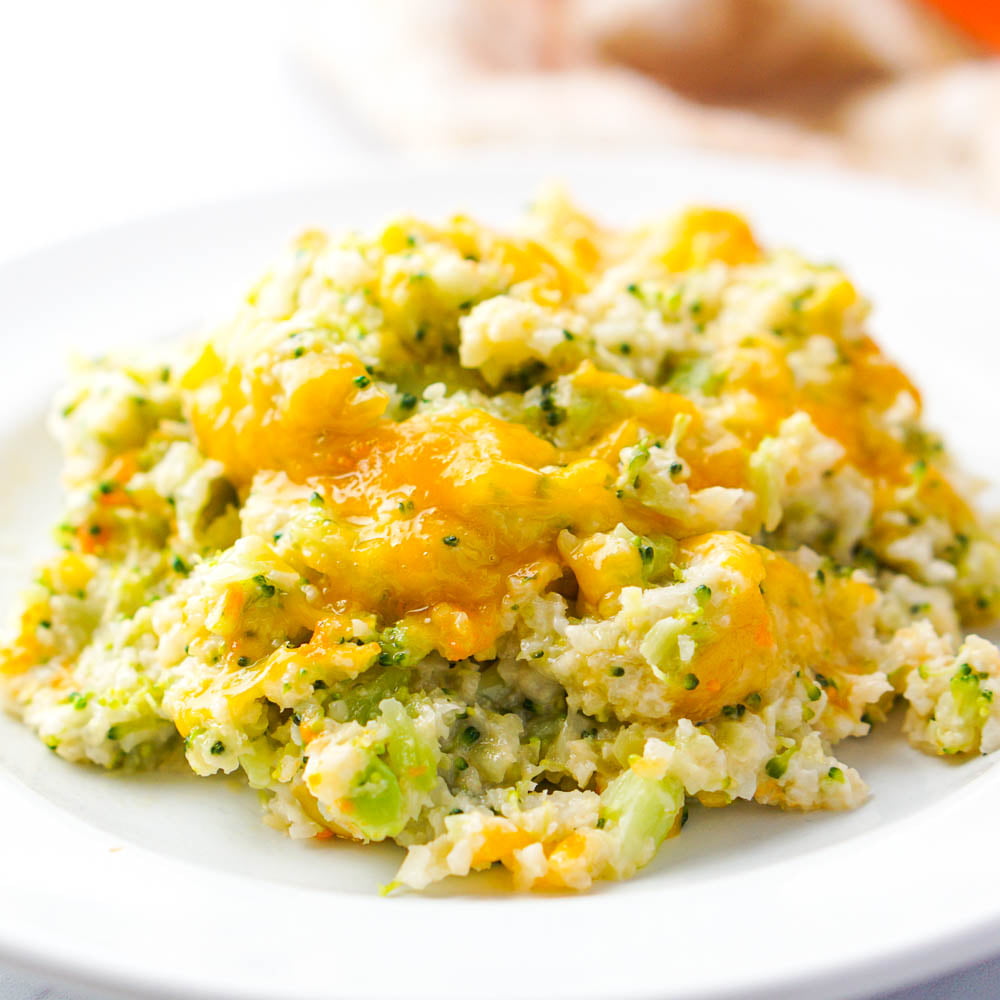  broccoli and cauliflower on  the stove