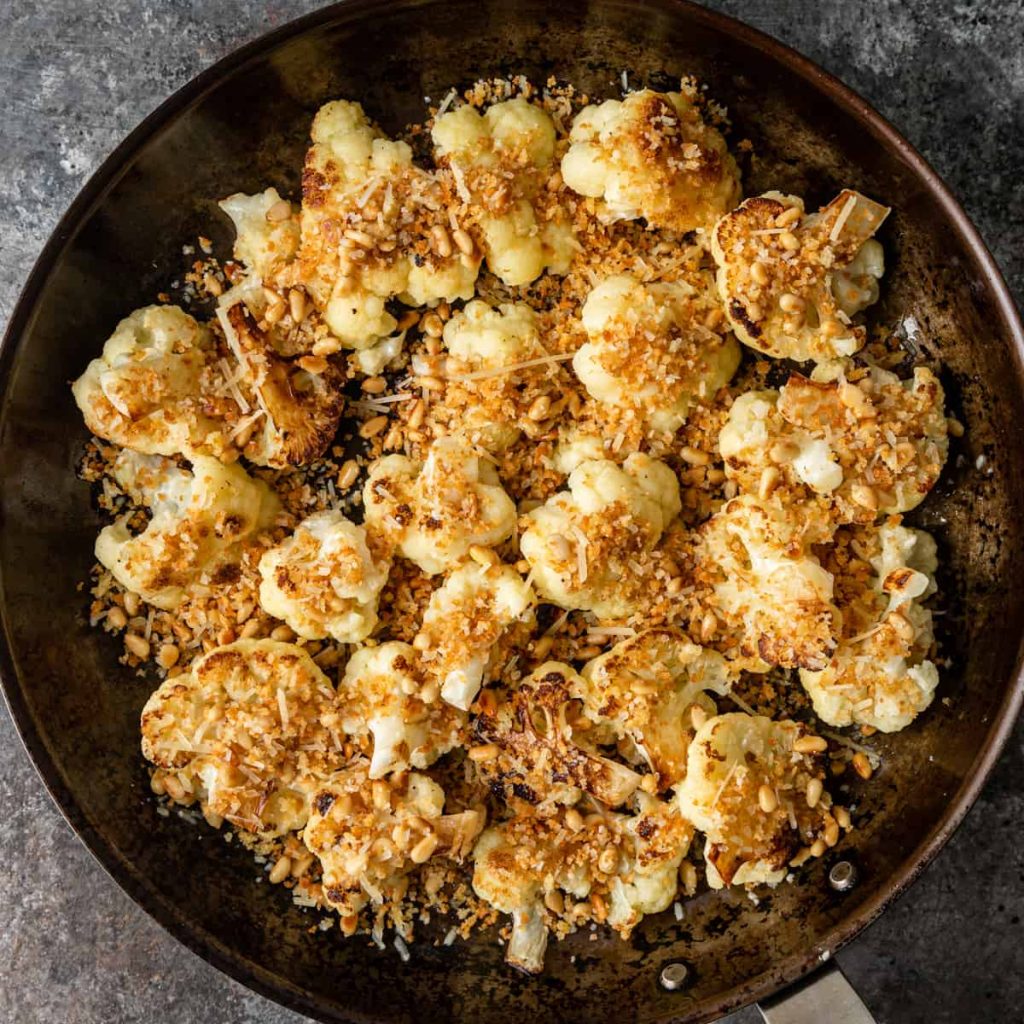 how long to cook cauliflower on stove