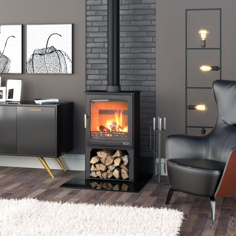 how to install a wood burning stove