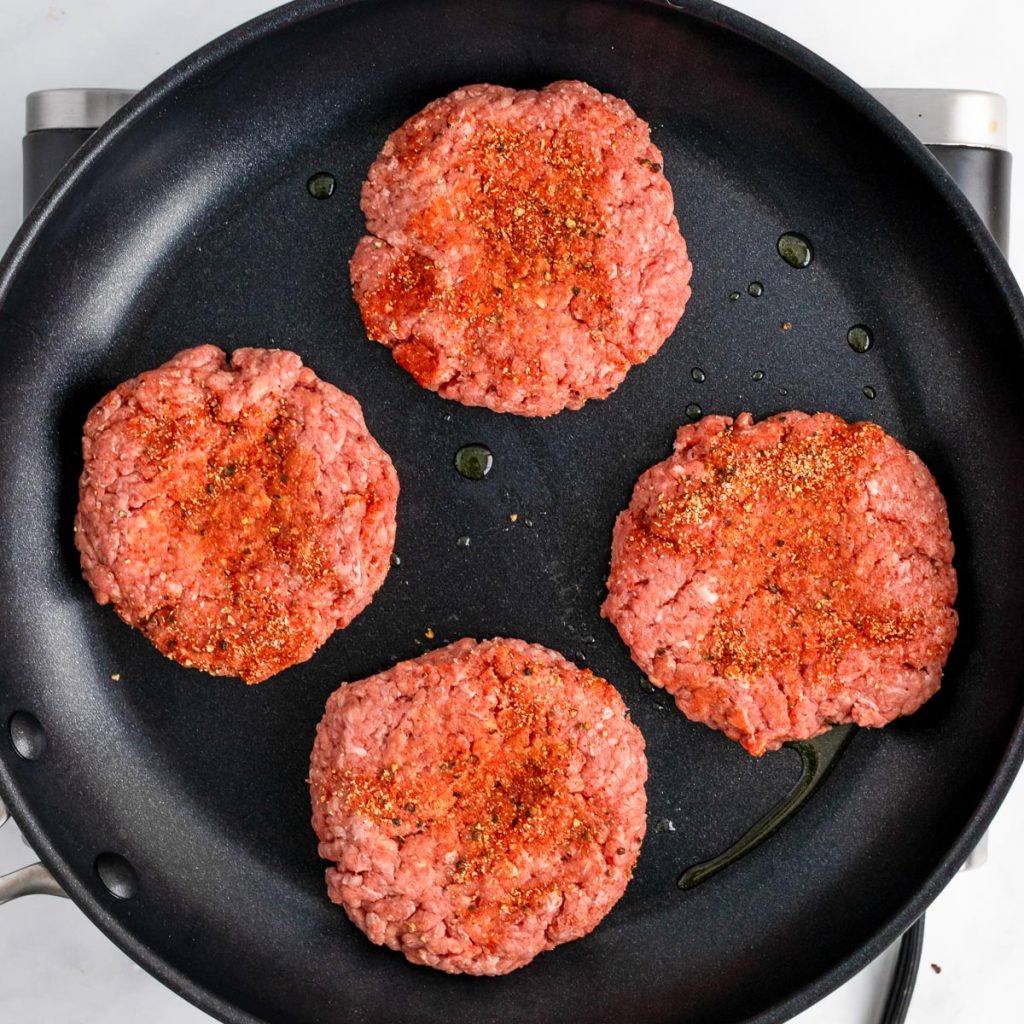 how long do you cook burgers on the stove