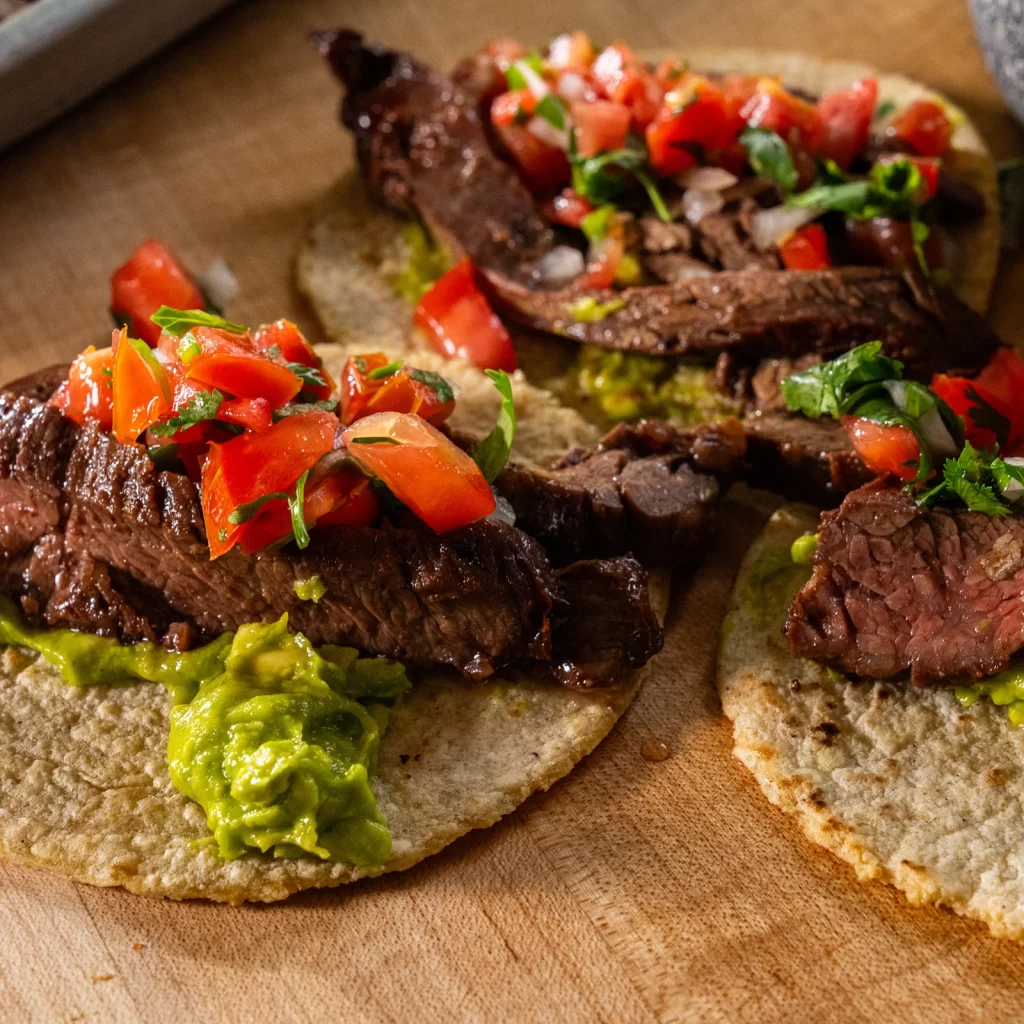 how long to cook carne asada on stove