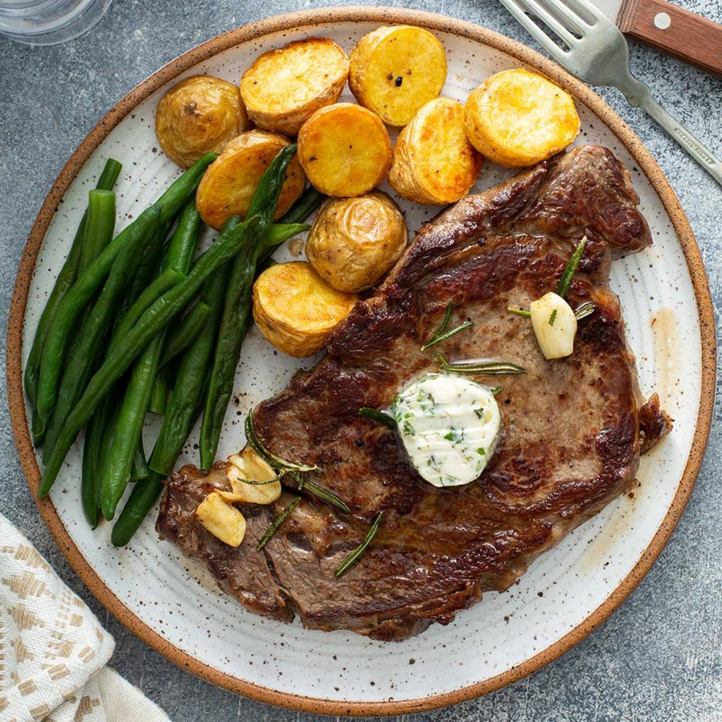 what temp to cook steak on stove