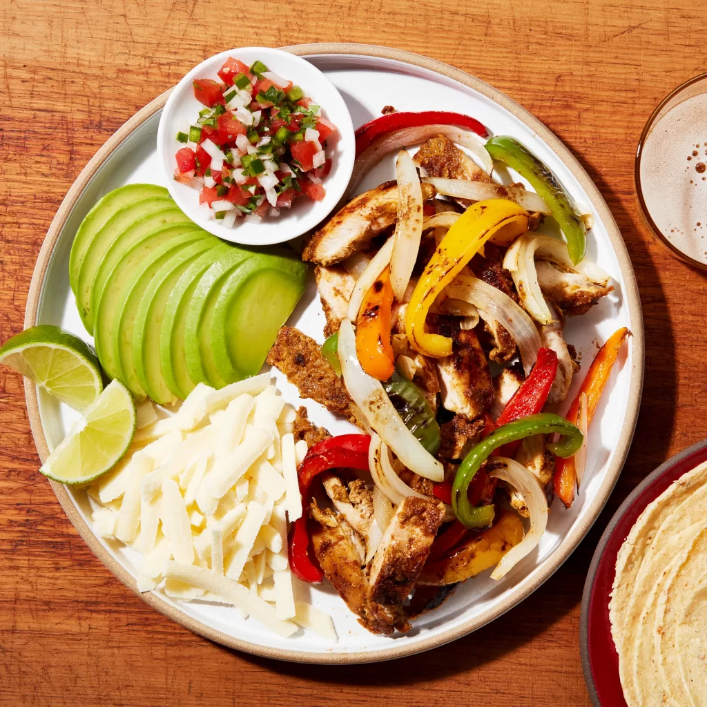 How to cook chicken fajitas on the stove?